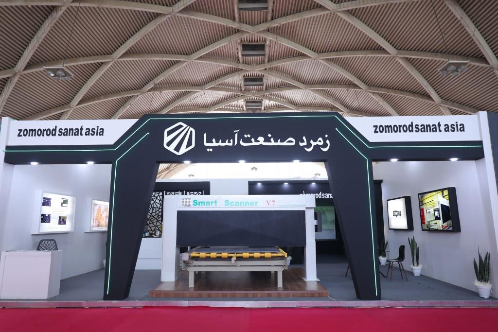 Zomorod Sanat Asia's participation in the International Exhibition of Decorative Stones, Mines, Machinery, and Related Equipment 1402
